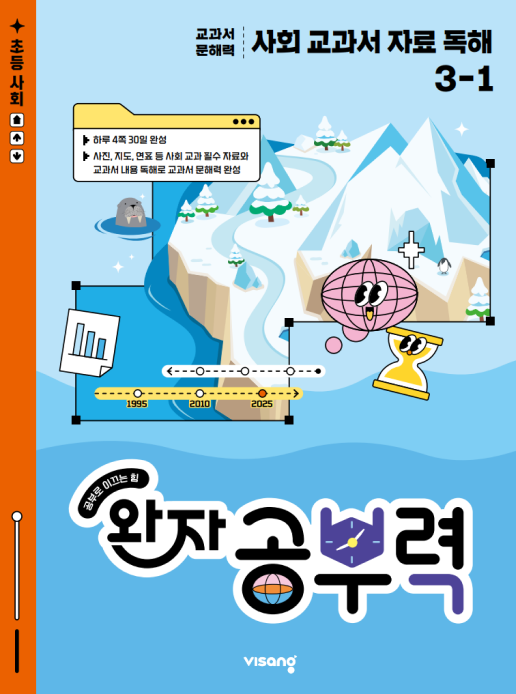 완자공부력 사회교과서 자료독해 3-1